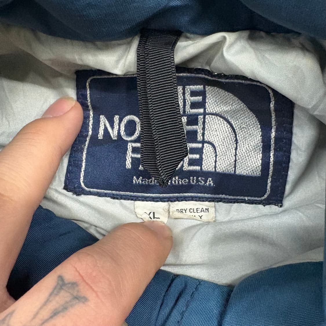 (105)80s노스페이스패딩 상품이미지4