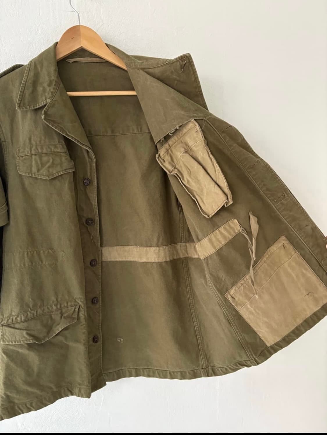 40’s 프랑스군 밀리터리 m-47 자켓 상품이미지3