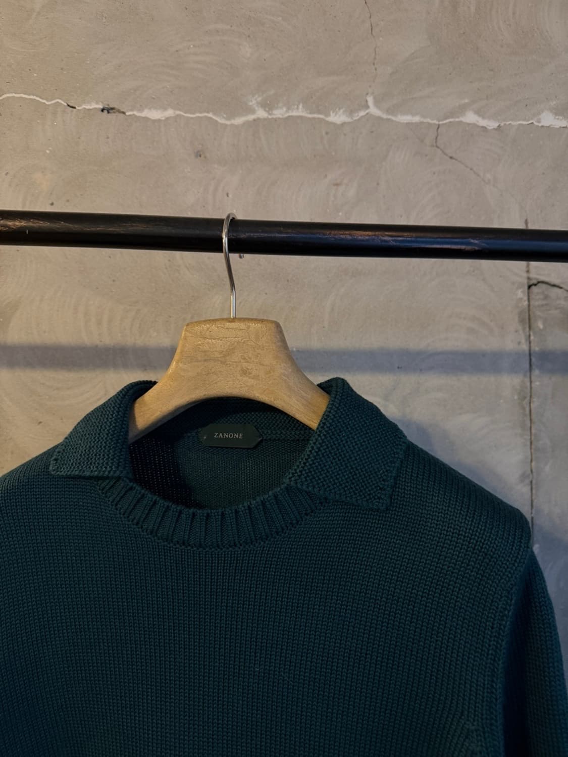 자노네 칼라넥 니트 100 상품이미지3