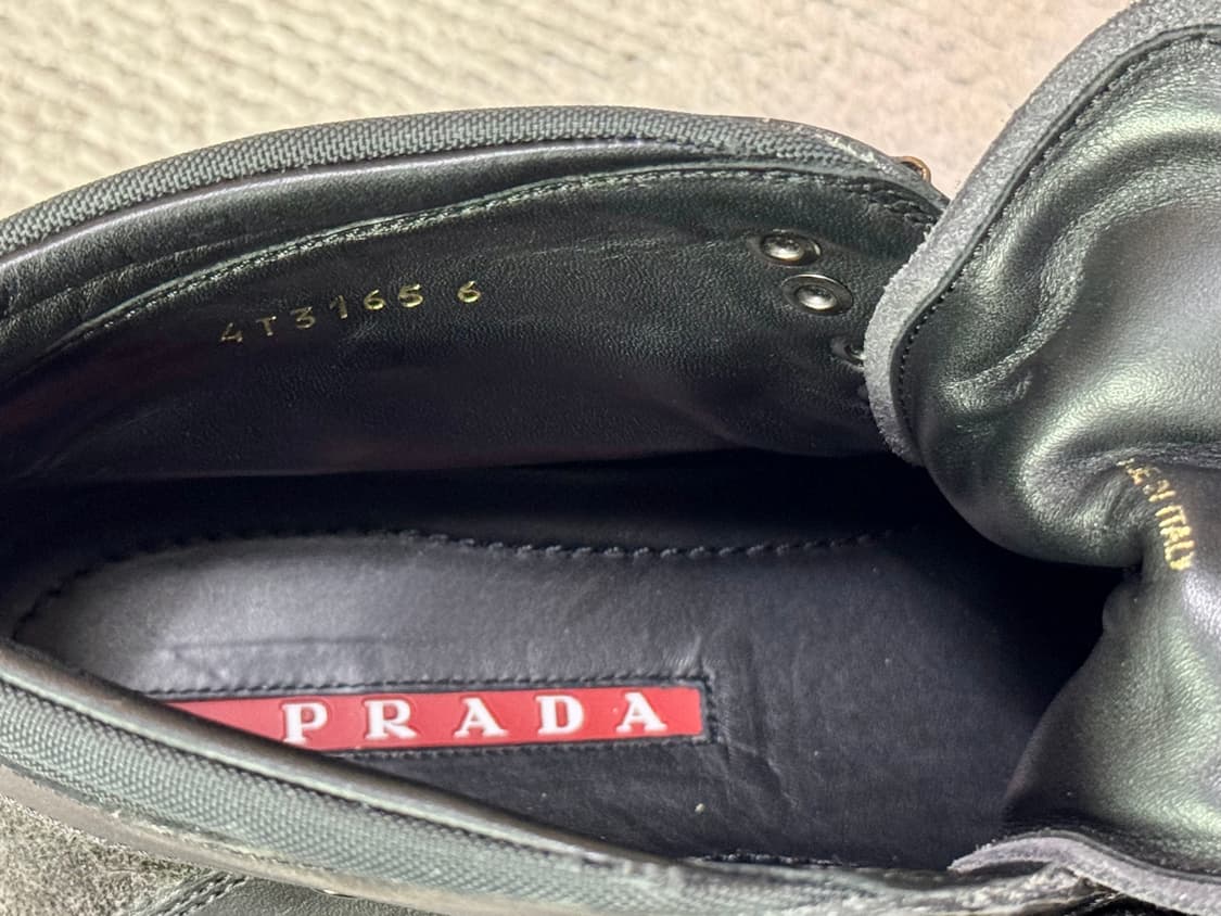 PRADA 프라다 스웨이드 하이킹 부츠 260-265 상품이미지8