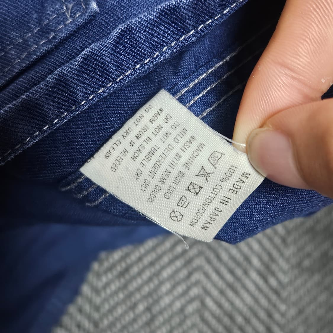 오어슬로우x페니카 노카라 데님자켓 1사이즈 상품이미지7