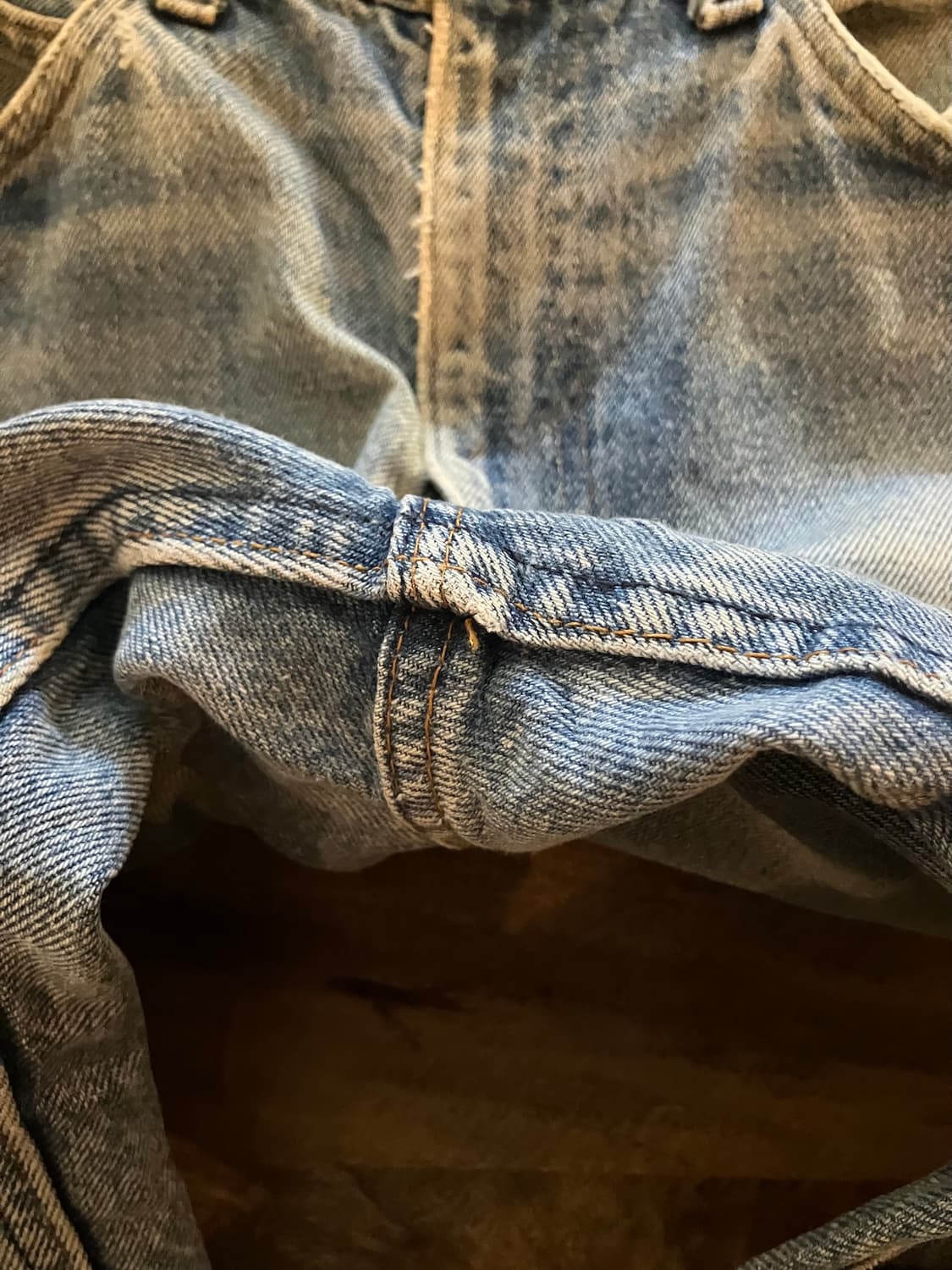 80s USA 빈티지 리바이스 517 부츠컷 데님 팬츠 상품이미지8