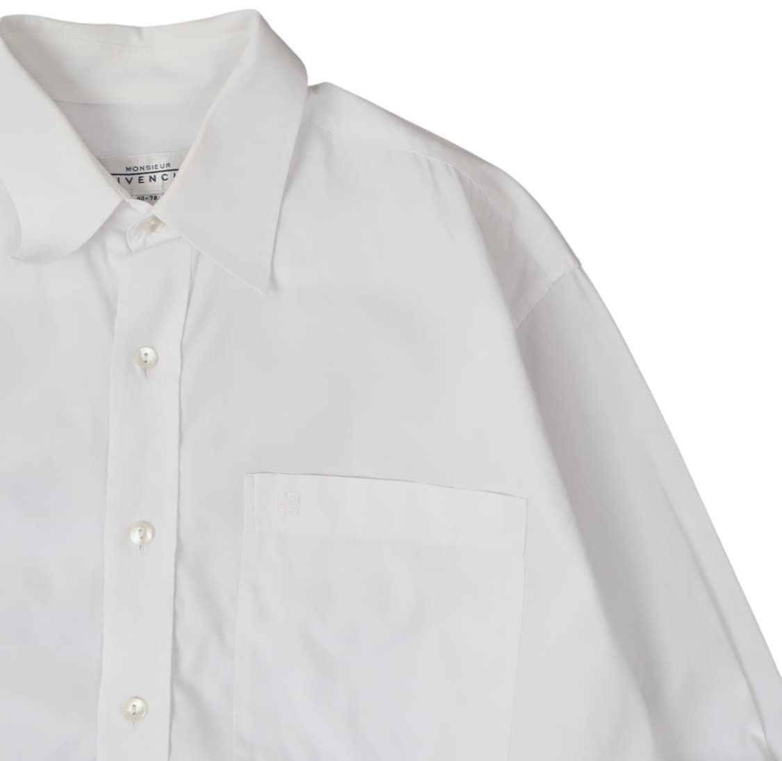 지방시 무슈 화이트 시그니처 로고 셔츠 상품이미지2