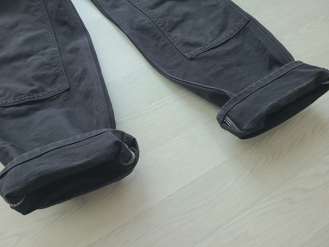 칼하트 b136 blk 블랙 더블니 (30×30) 상품이미지5