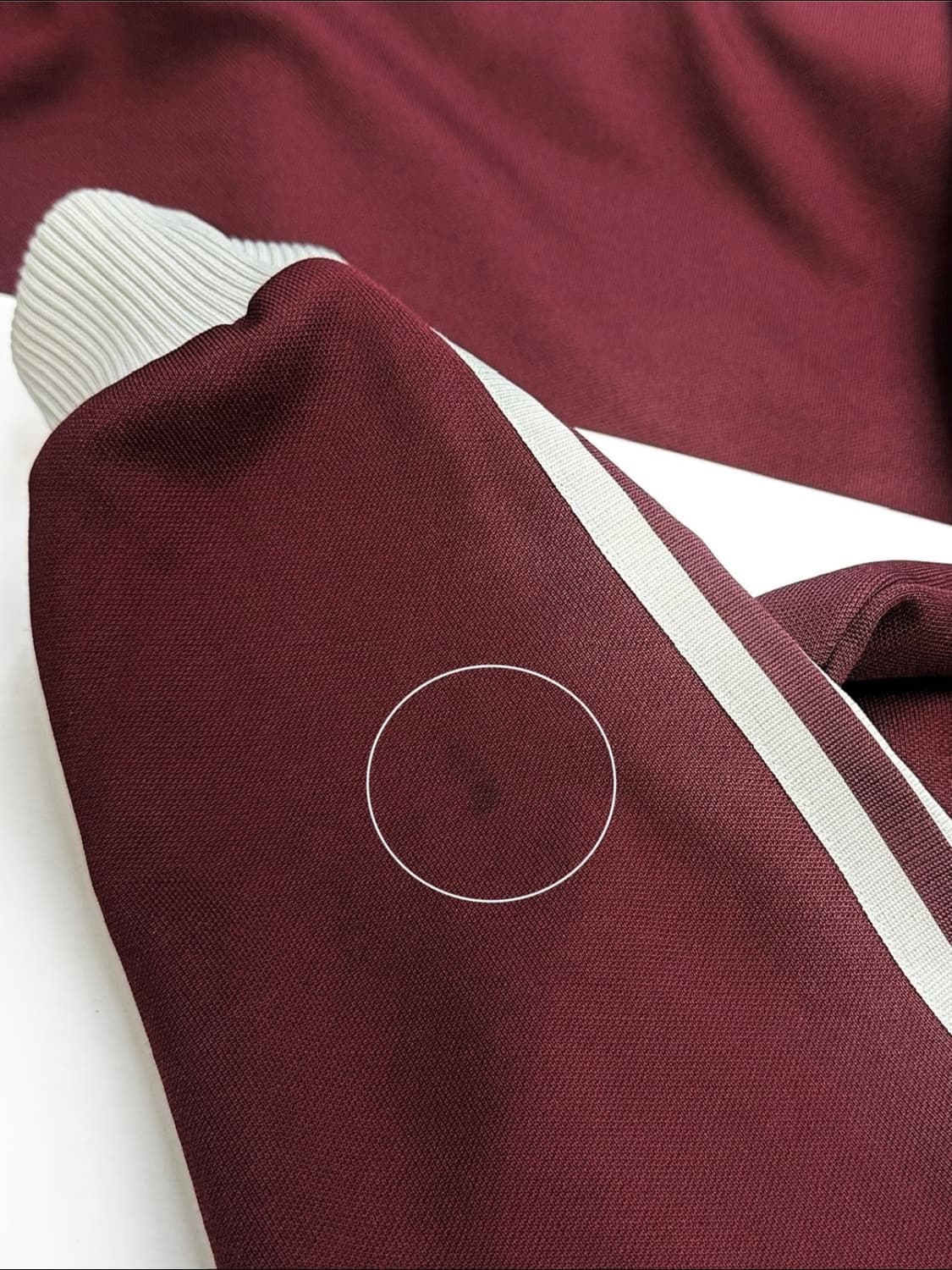 아디다스 버건디 머룬/실버 베켄바우어 져지 상품이미지7