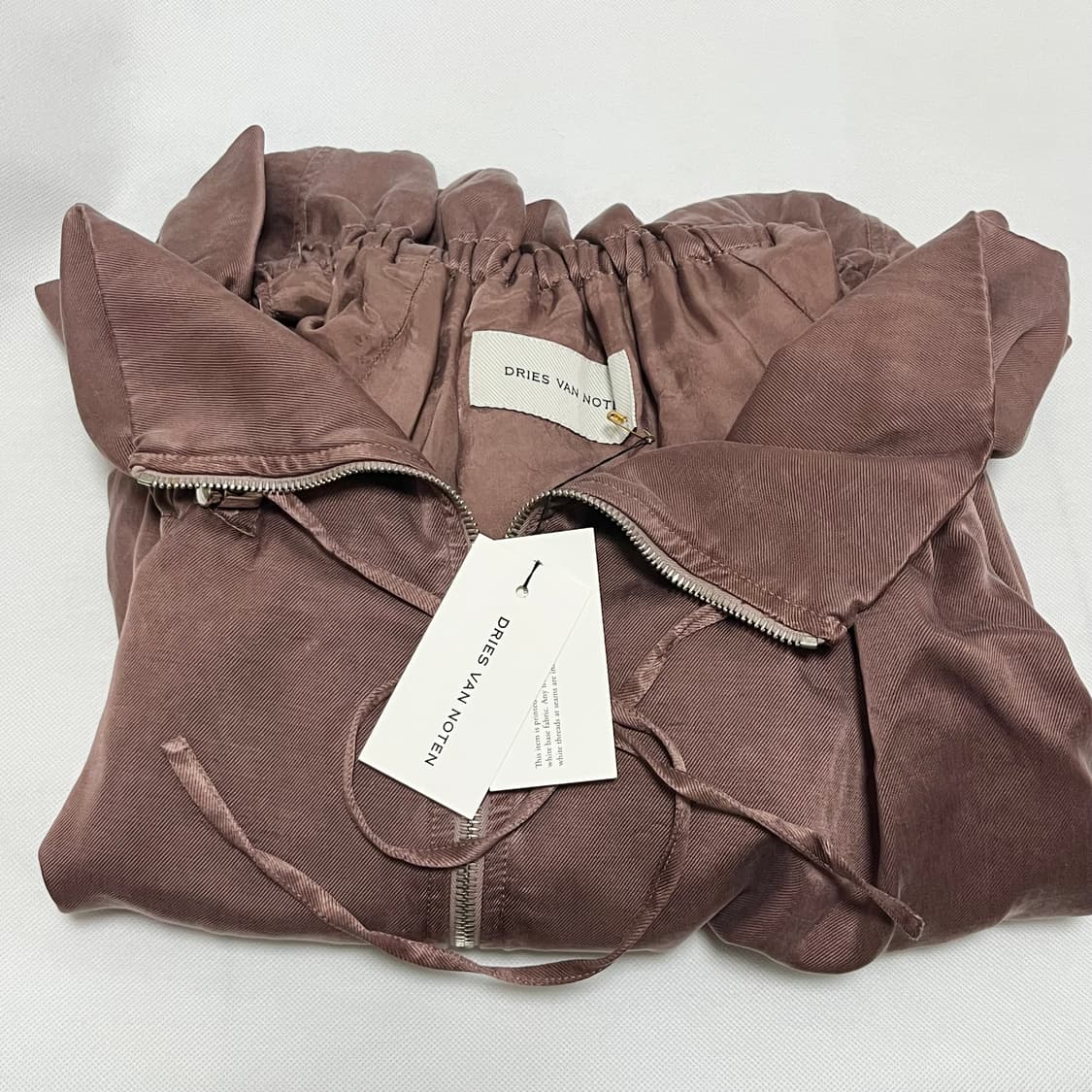 [34]드리스반노튼 25ss Cocoon 프릴 블루종 상품이미지4