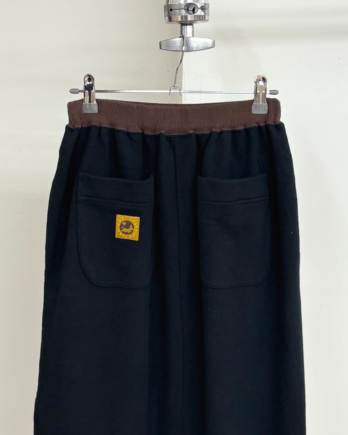 하이 스포르팅 기어 네이비 코튼 스웨트 스커트 상품이미지5