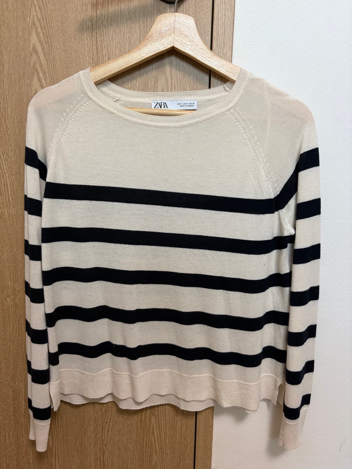 자라 스트라이프 봄 니트  상품이미지1