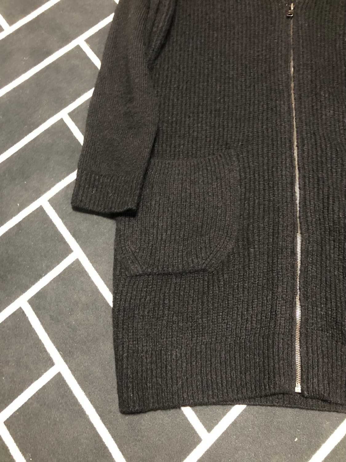 시스템옴므 프리미엄 집업 롱가디건/준지 우영미 몽클레어 타임 솔리드 톰포 상품이미지2