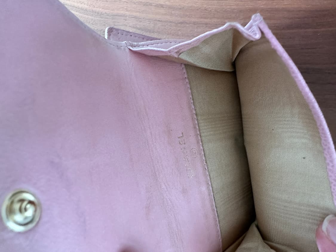 샤넬 핑크 반지갑 상품이미지8