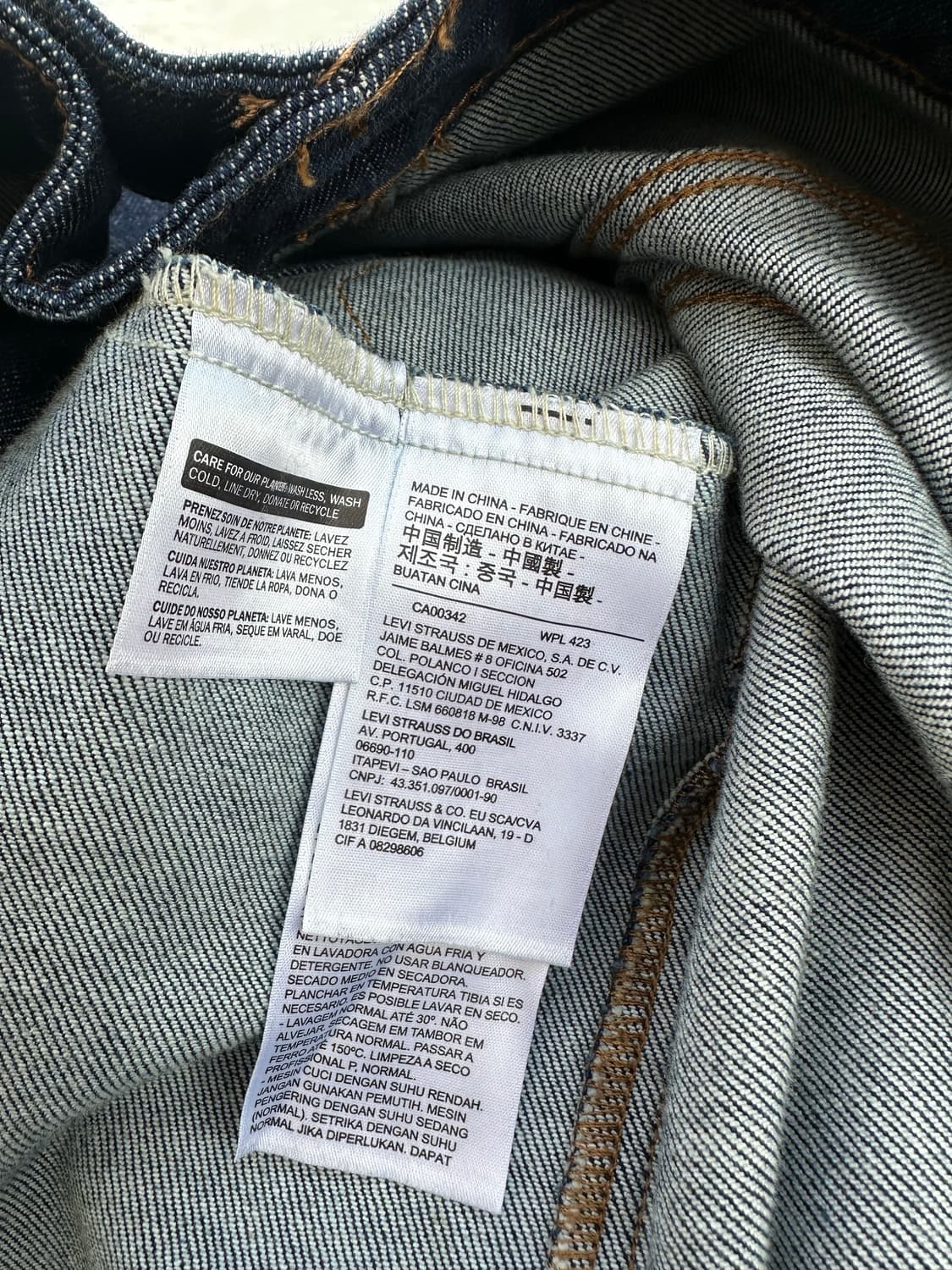 리바이스 엔지니어드 데님 트러커 자켓  상품이미지6