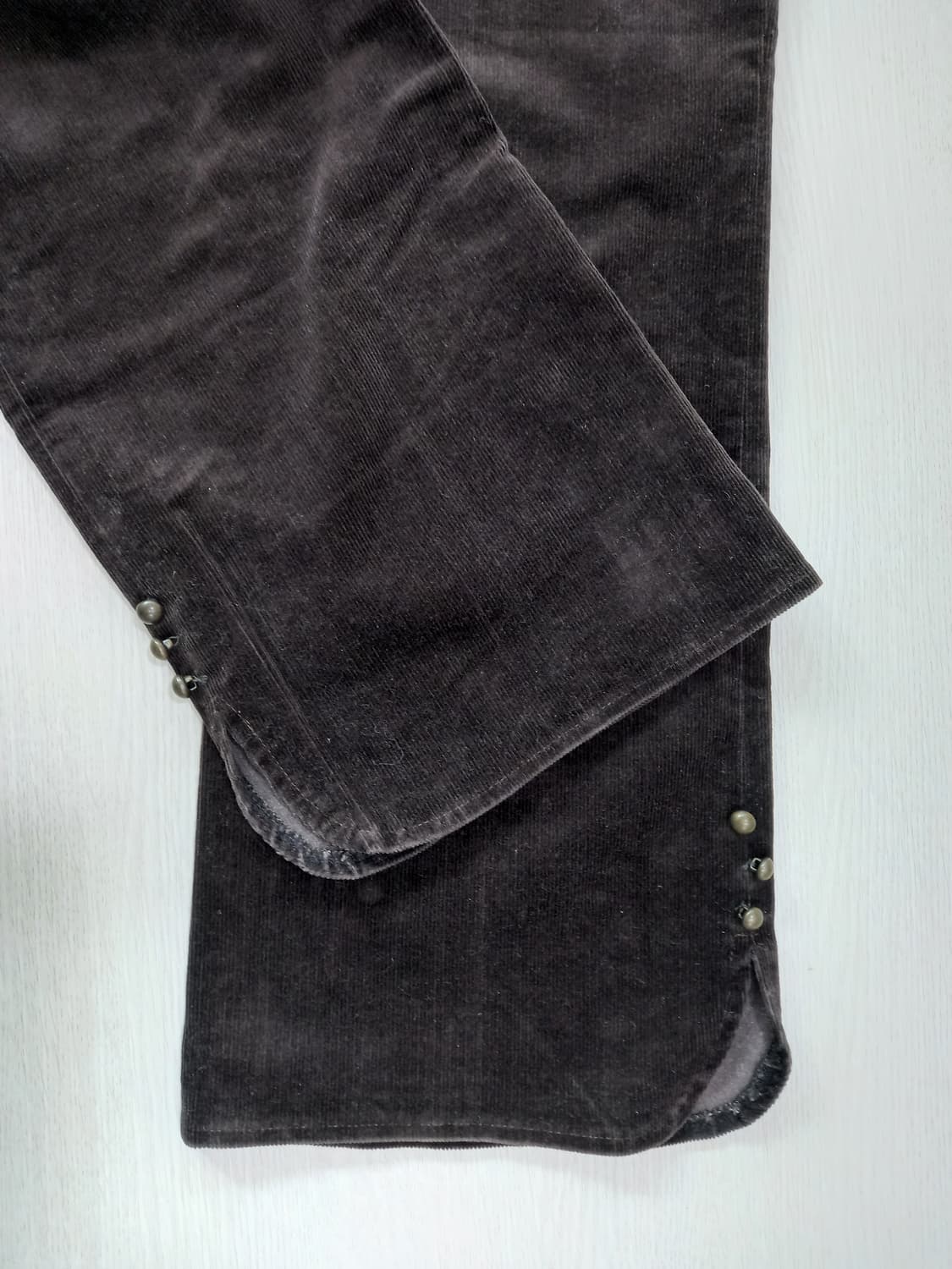 28 RENOMA 코듀로이 스판 약부츠컷 다크브라운 28-881 상품이미지5