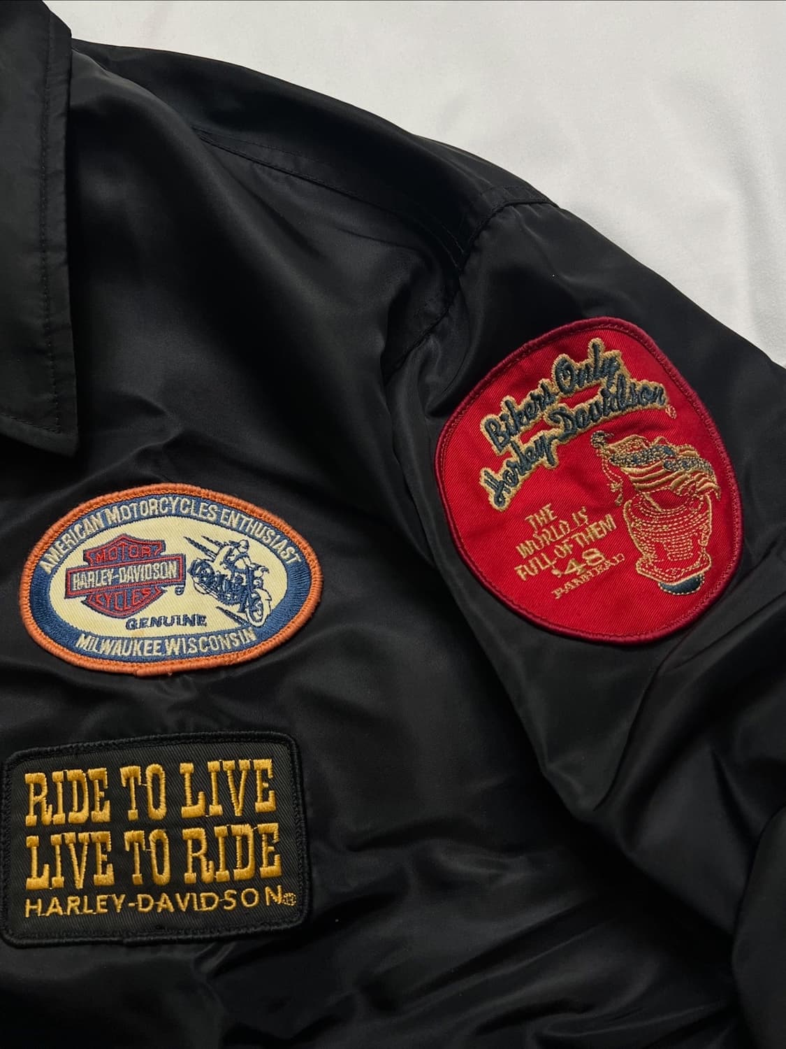 할리데이비슨 패치 라이더자켓 상품이미지9