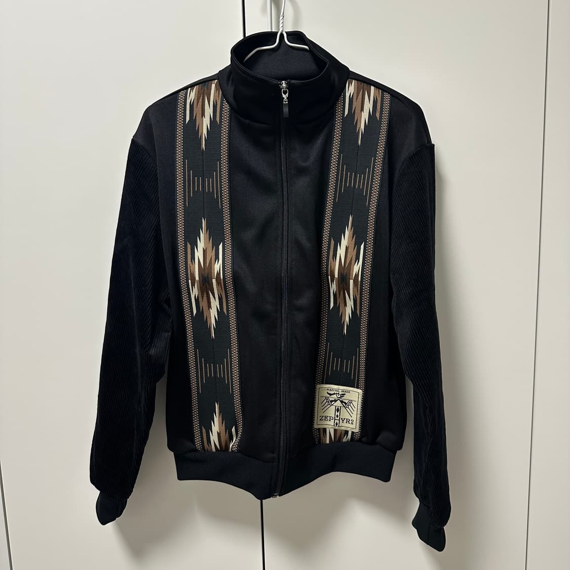 캐피탈 스무스 저지 코치 제피르 트랙 자켓 블랙 상품이미지2