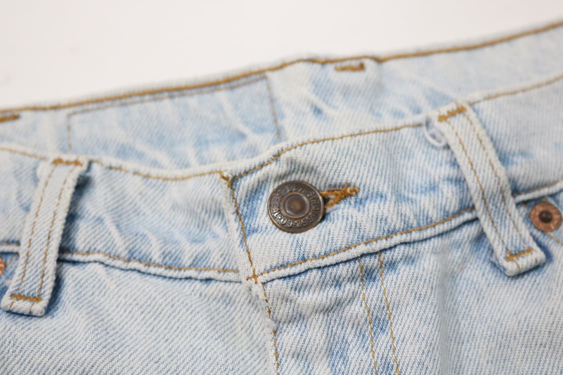 리바이스 빈티지 550 오렌지탭 커스텀 데님 쇼츠 (W32) 상품이미지8