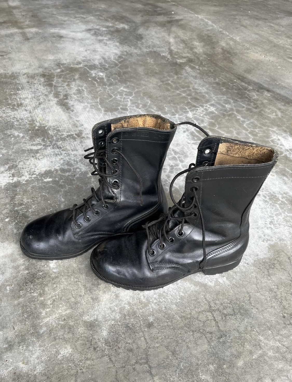 80’s 빈티지 밀리터리 컴뱃 부츠 상품이미지3