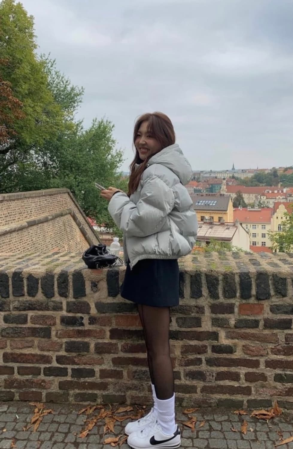 타낫 푸퍼 자켓 패딩 실버 상품이미지3