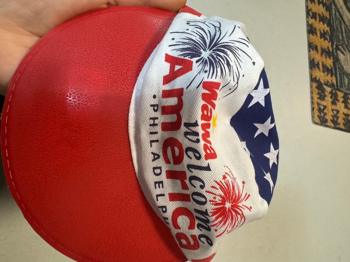 Wawa 웰컴 아메리카 빈티지 모자 맥도날드캡 쉐입 군모 상품이미지5