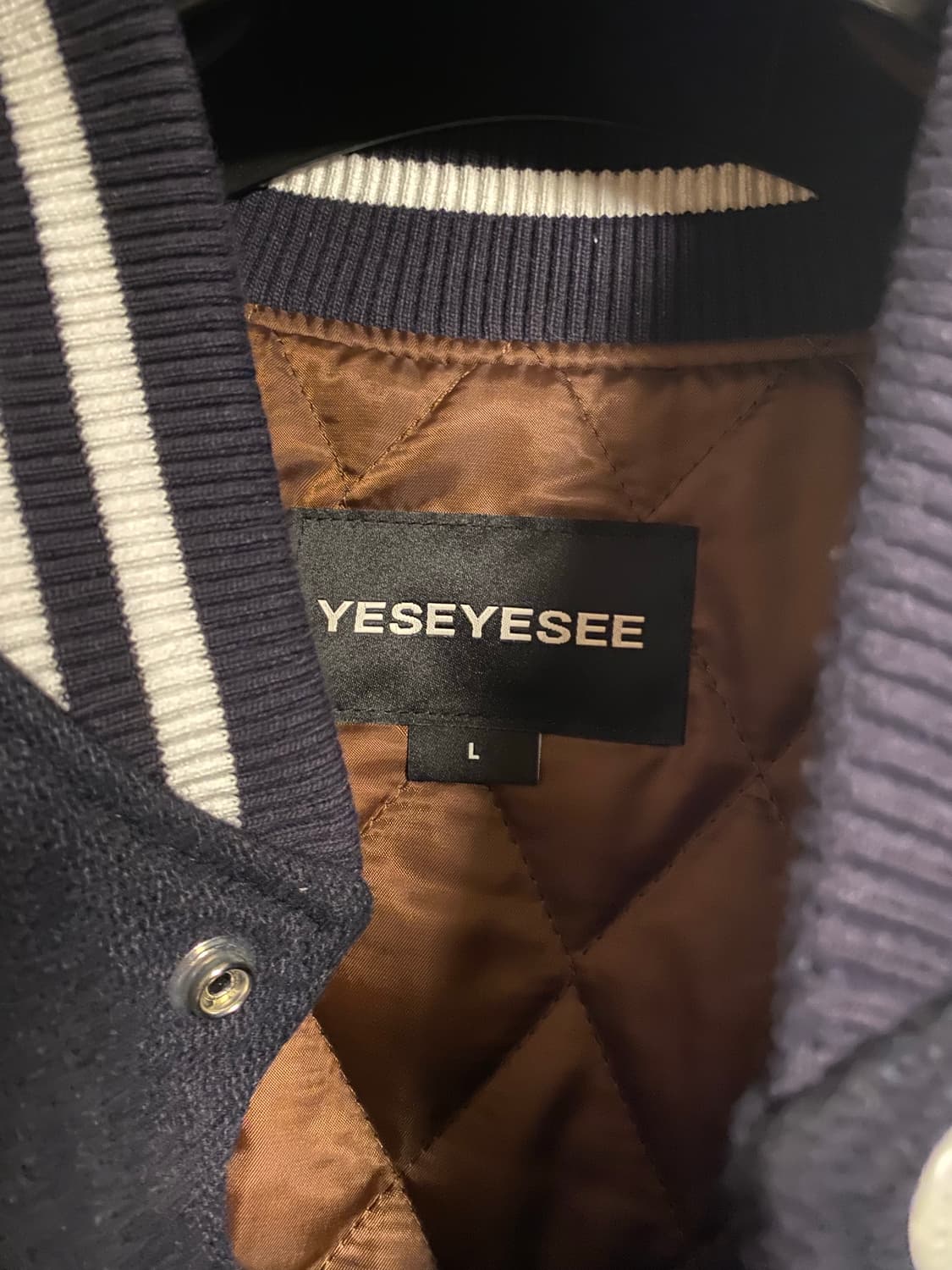 Yeseyesee 바시티자켓  상품이미지4