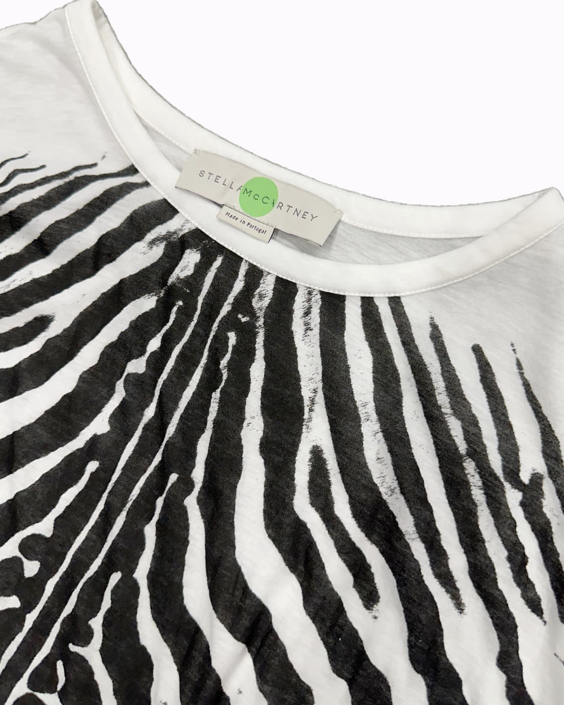 STELLA MC CARTNEY zebra printing t-shirt 상품이미지3