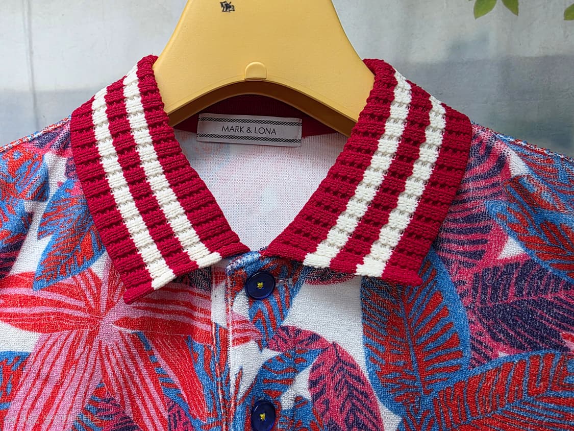 마크앤로나 남성 골프반팔티 100 포타니컬 폴로셔츠 MM85 상품이미지3