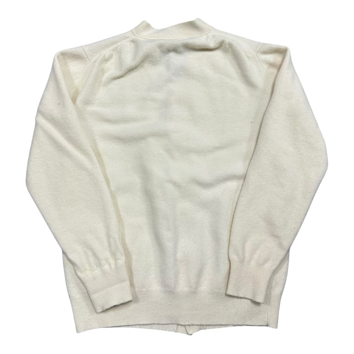 ✨ (바배) 꼼데가르송 화이트와펜 울 니트 가디건  상품이미지2