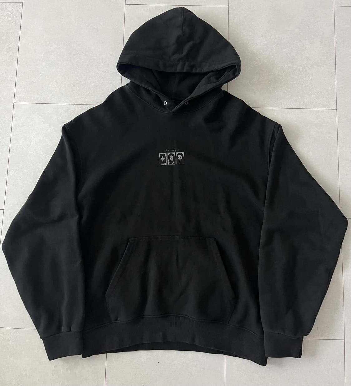 [2] 폴리테루 어퓨굿맨 후디 블랙 상품이미지2