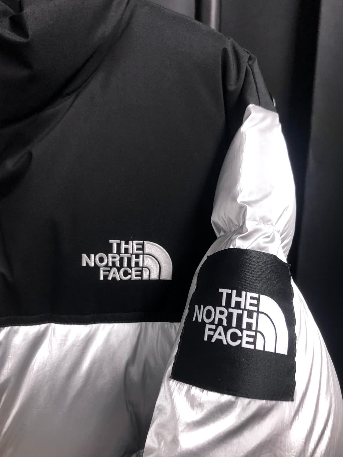 [XL] 노스페이스 화이트라벨 노벨티 눕시 실버 상품이미지2