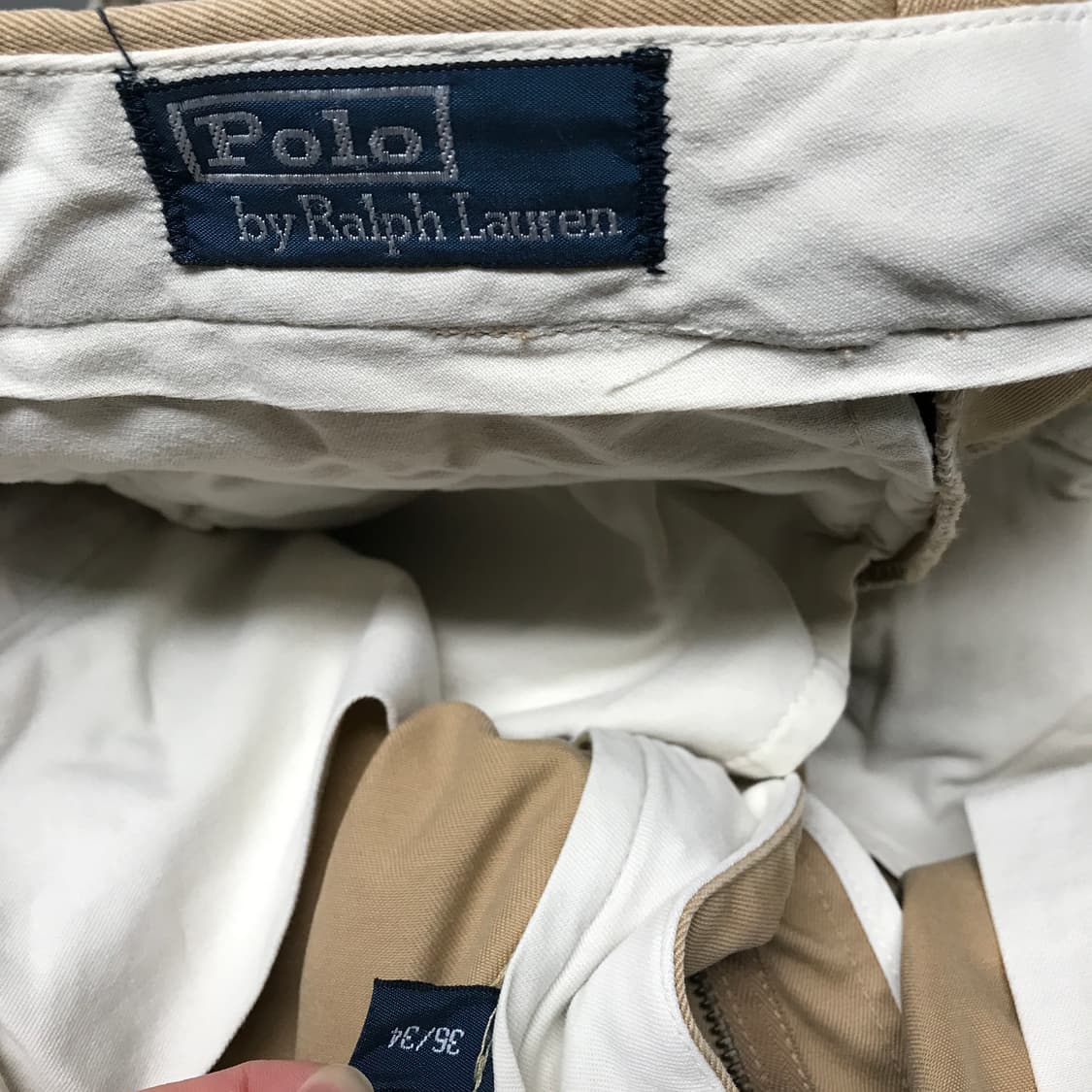폴로 랄프로렌 베이지 치노 팬츠 36/34 상품이미지5