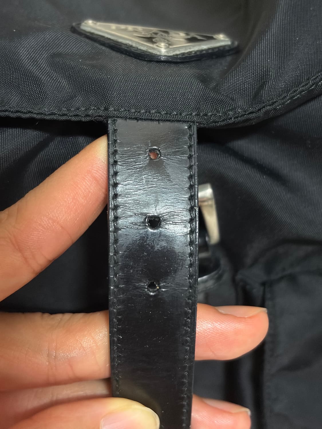 프라다 백팩 미디움 빈티지 상품이미지7