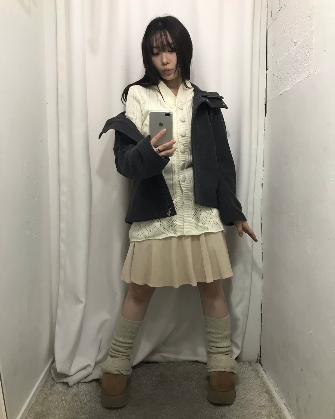 베이지 소녀 코디 세트 🤍 상품이미지2