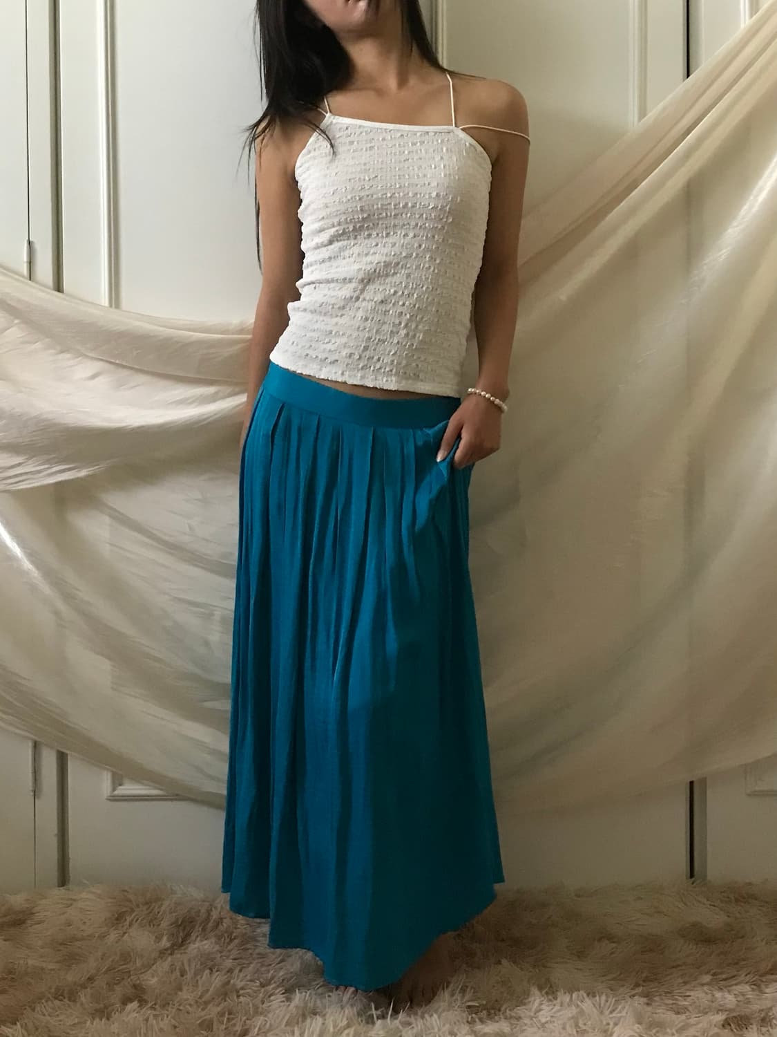 Blue sea skirt 상품이미지2