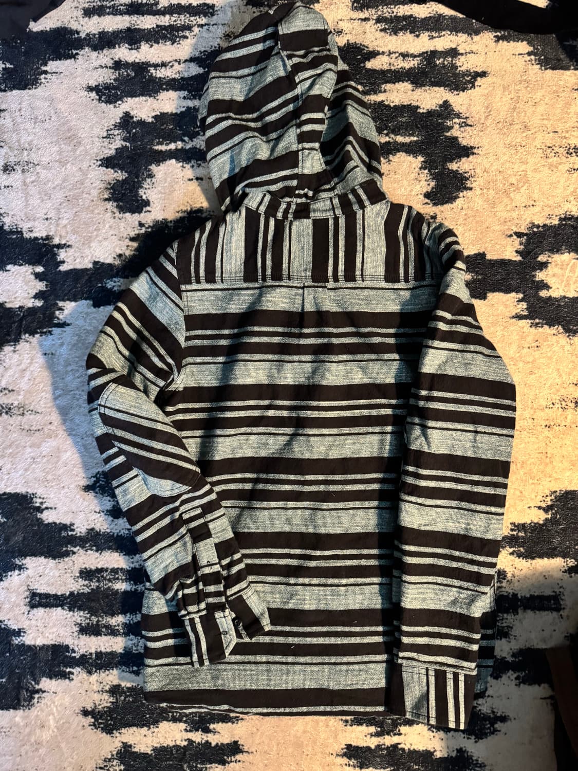 Vans 반스 스트라이프 셔츠 후드  상품이미지3