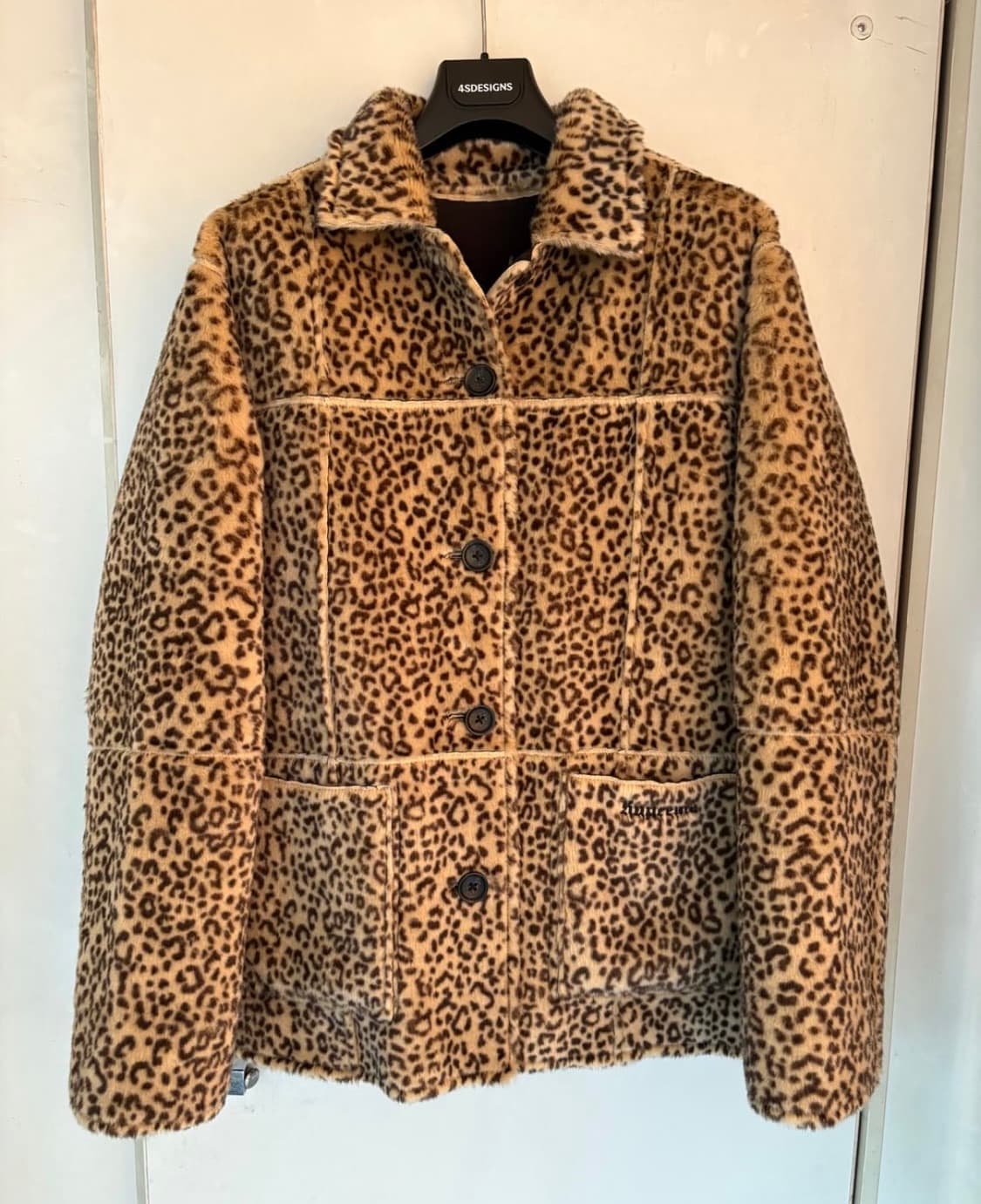 슈프림 리버시블 스웨이드 코트 재킷 M 상품이미지3