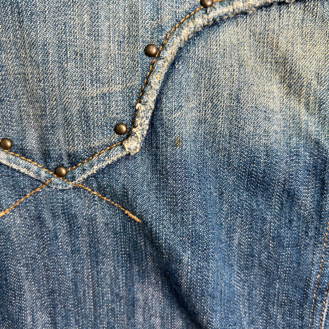 Pearl Jeans 스터드 데님 자켓 M 상품이미지10