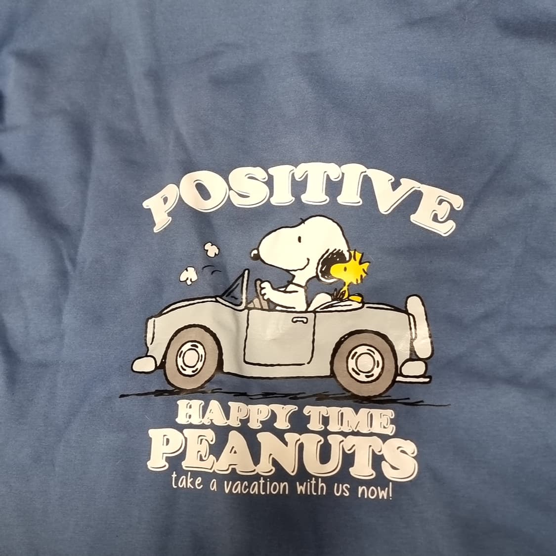 스누피 피너츠 블루 후드티(100-105) 상품이미지4