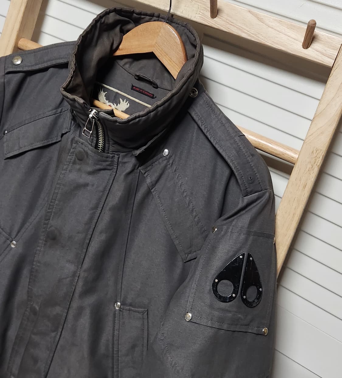 정품 무스너클 스틸링 롱 패딩 자켓 남성 상품이미지5