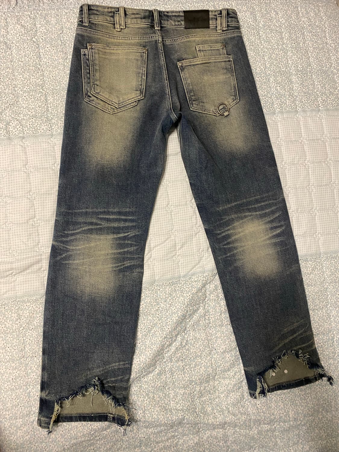 RACER WORLDWIDE slim low waist denim 상품이미지3