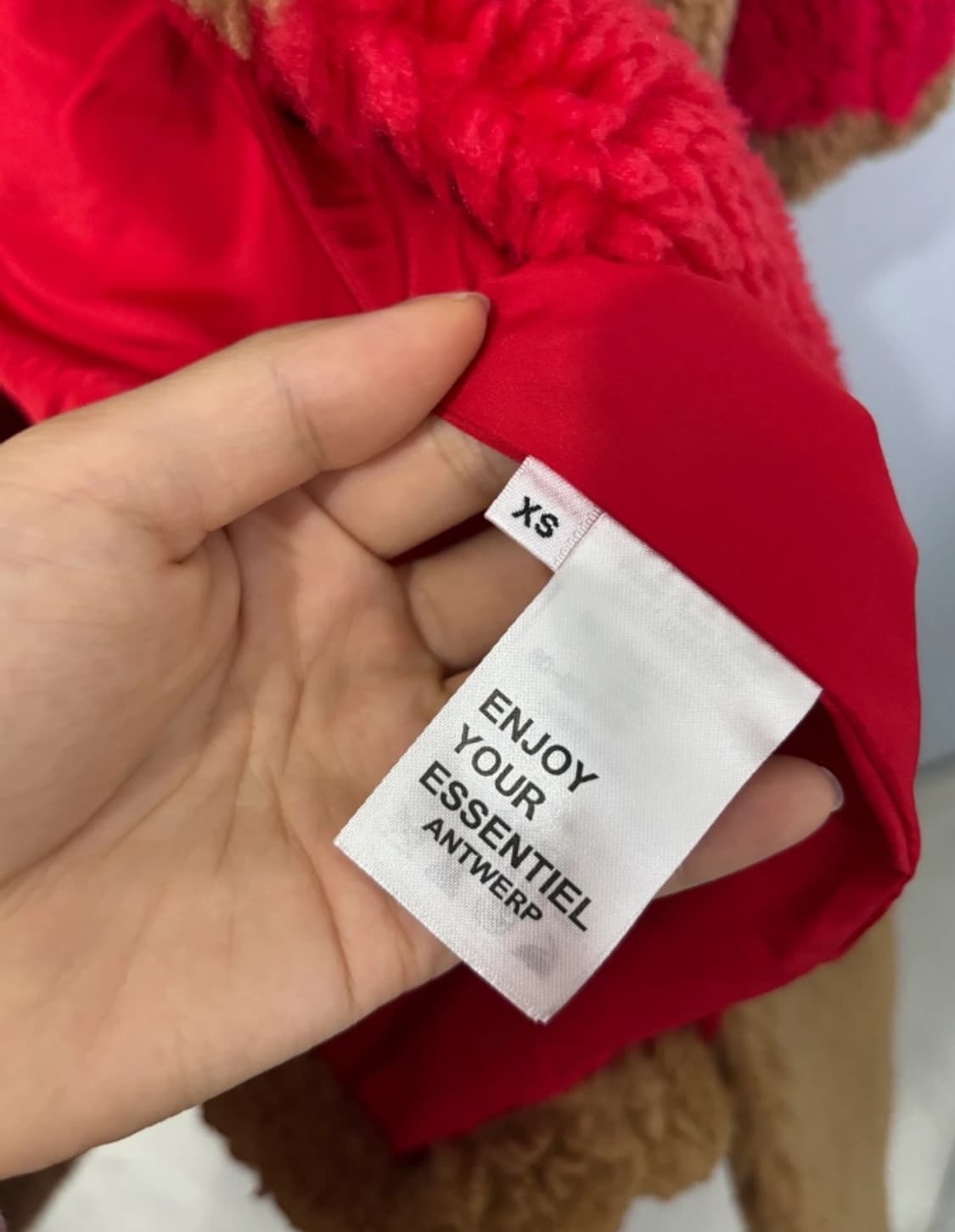 에센셜 앤트워프 테디베어 코트 ~55 상품이미지7