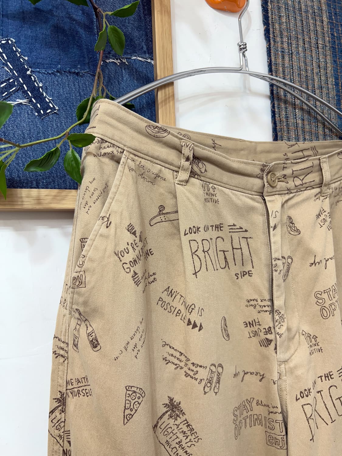 UNSTUDIED Printed Relaxed Chino Pants 상품이미지4