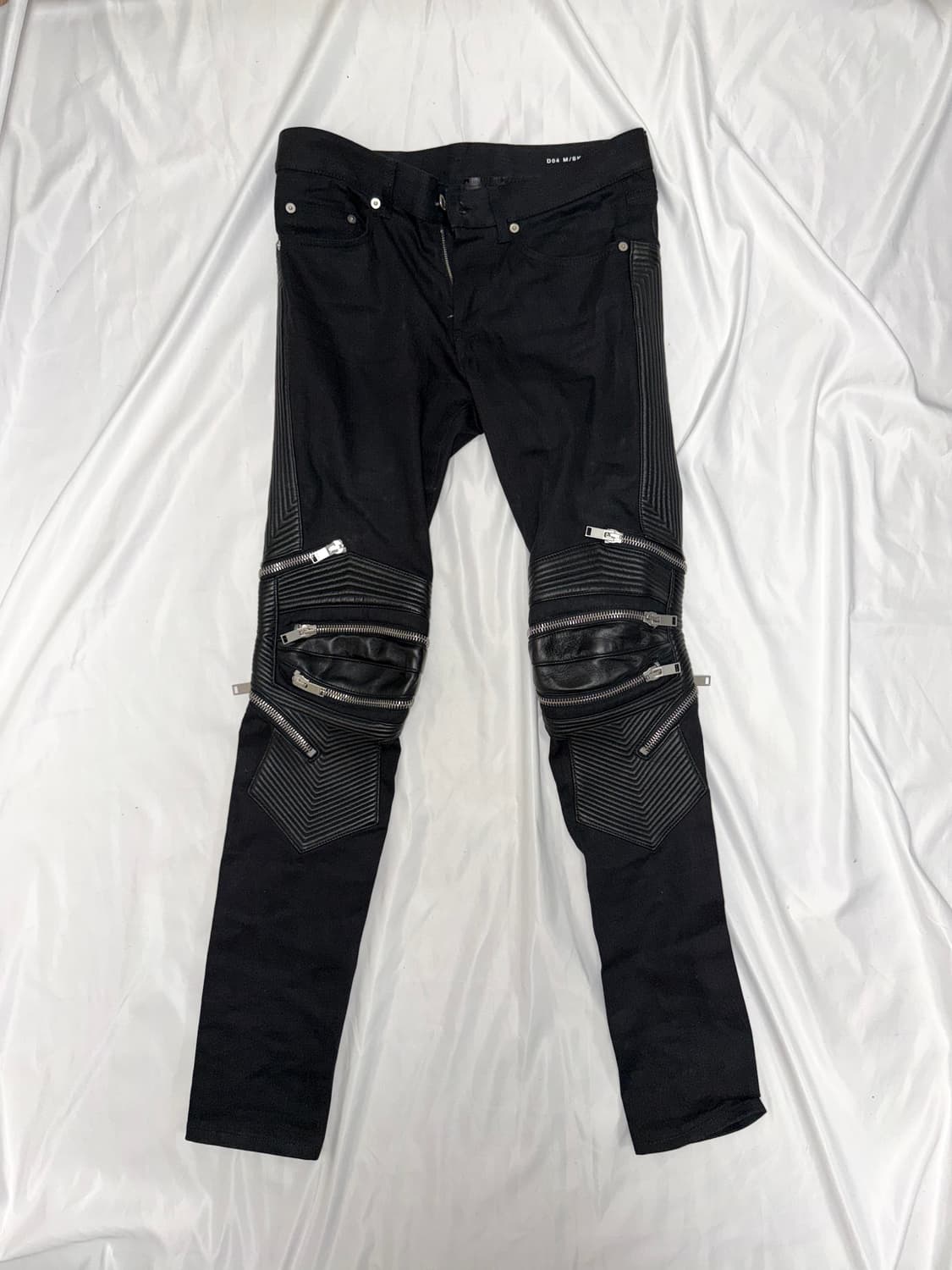 생로랑 레더 패널 진 상품이미지2