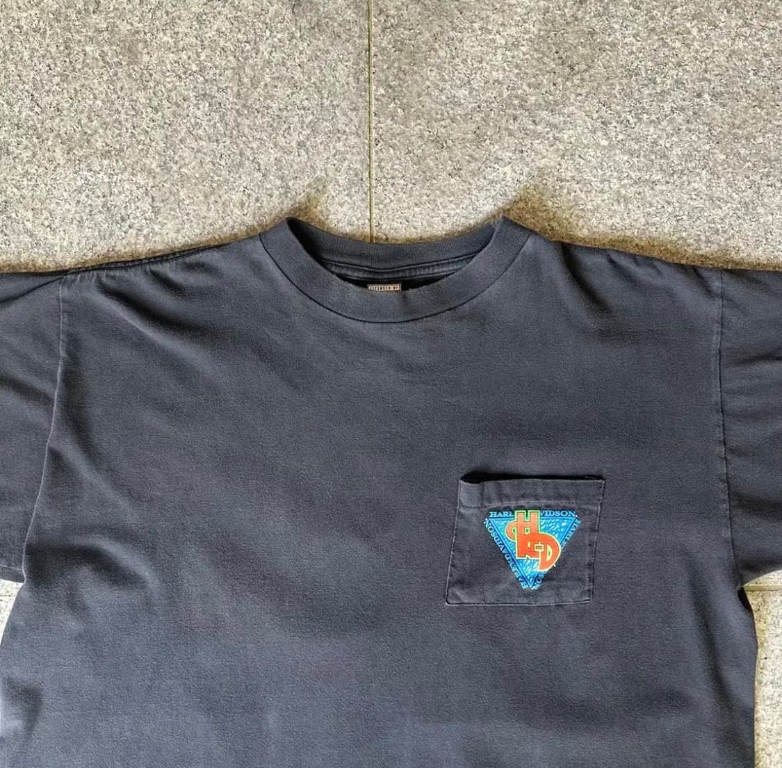 90s 할리데이비슨 포켓 티셔츠 XL 상품이미지4