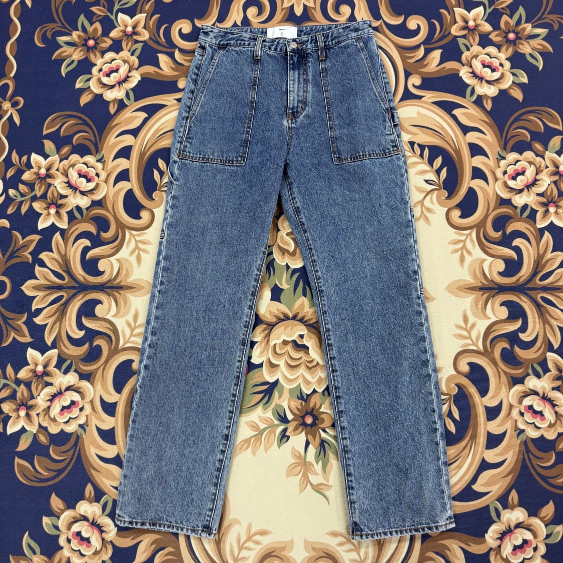 (30)LAB101 워싱 데님팬츠 상품이미지1