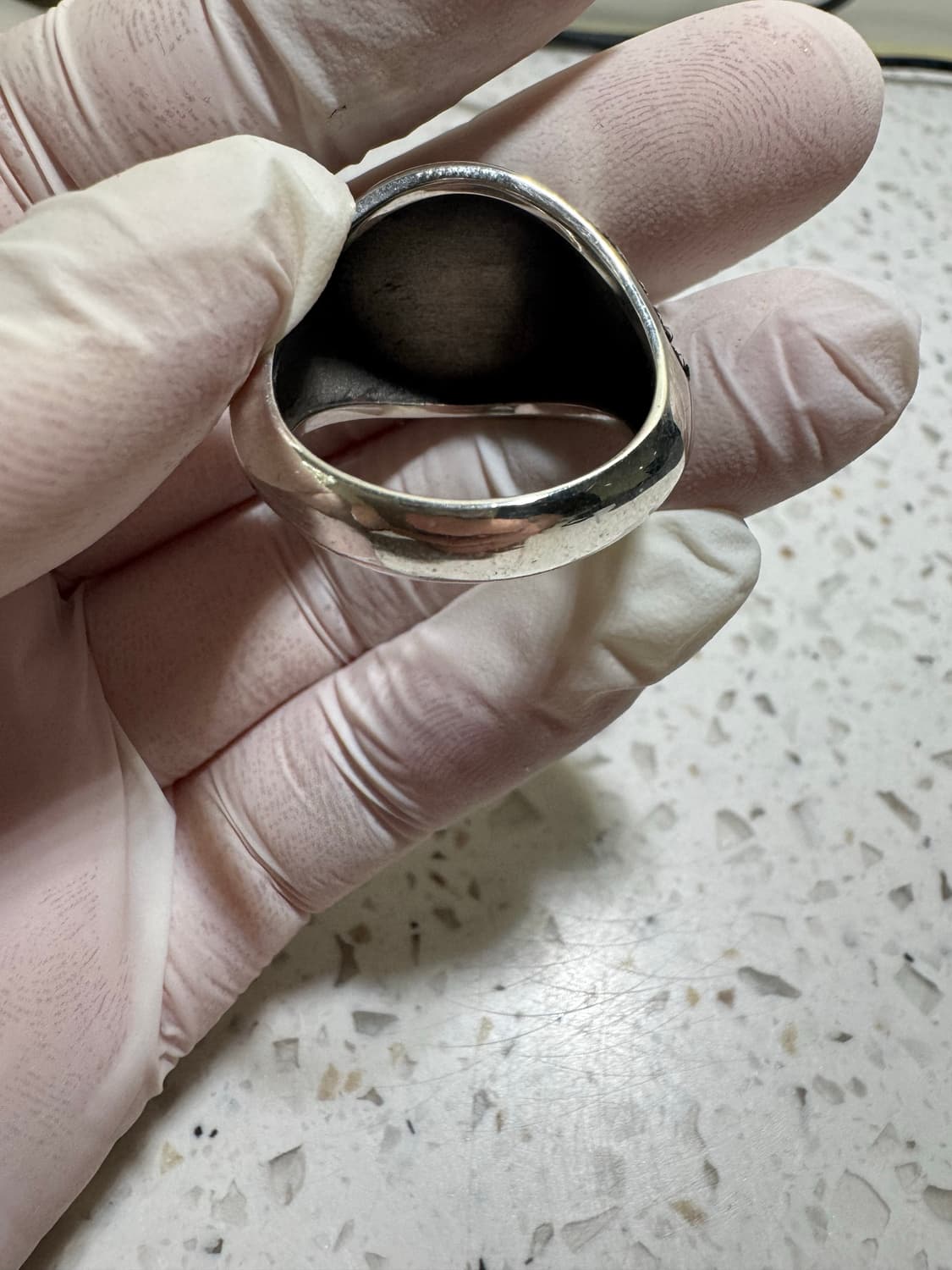 [새상품]로마 SPQR 독수리 문양 은반지 US 11호(한국 24호) 상품이미지5