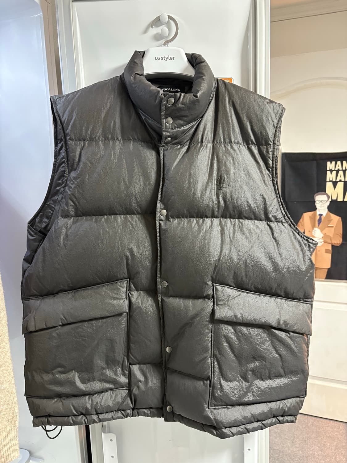 우알롱 패딩 베스트 상품이미지1