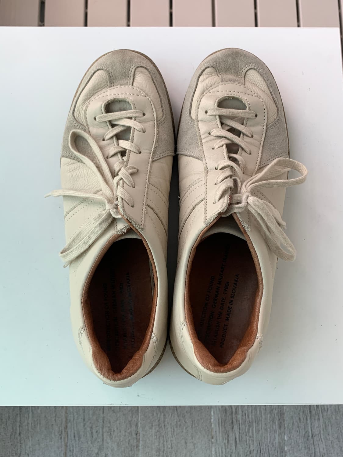 리프로덕션 오브 파운드 독일군 스니커즈 270사이즈 상품이미지5