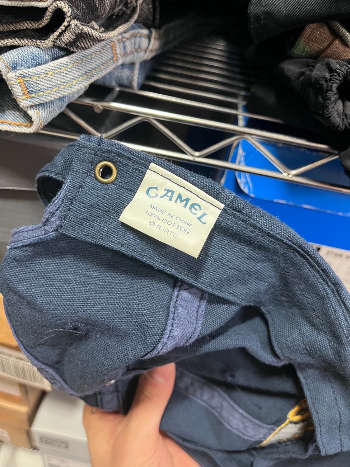 빈티지 카멜 캡 상품이미지2