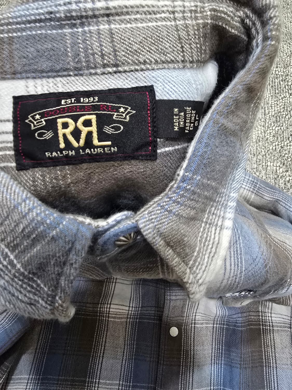 RRL 웨스턴셔츠 L사이즈 상품이미지4