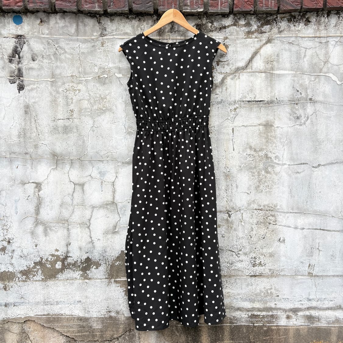 Vintage 유니클로 Gu 도트 땡땡이 빈티지 원피스 상품이미지1