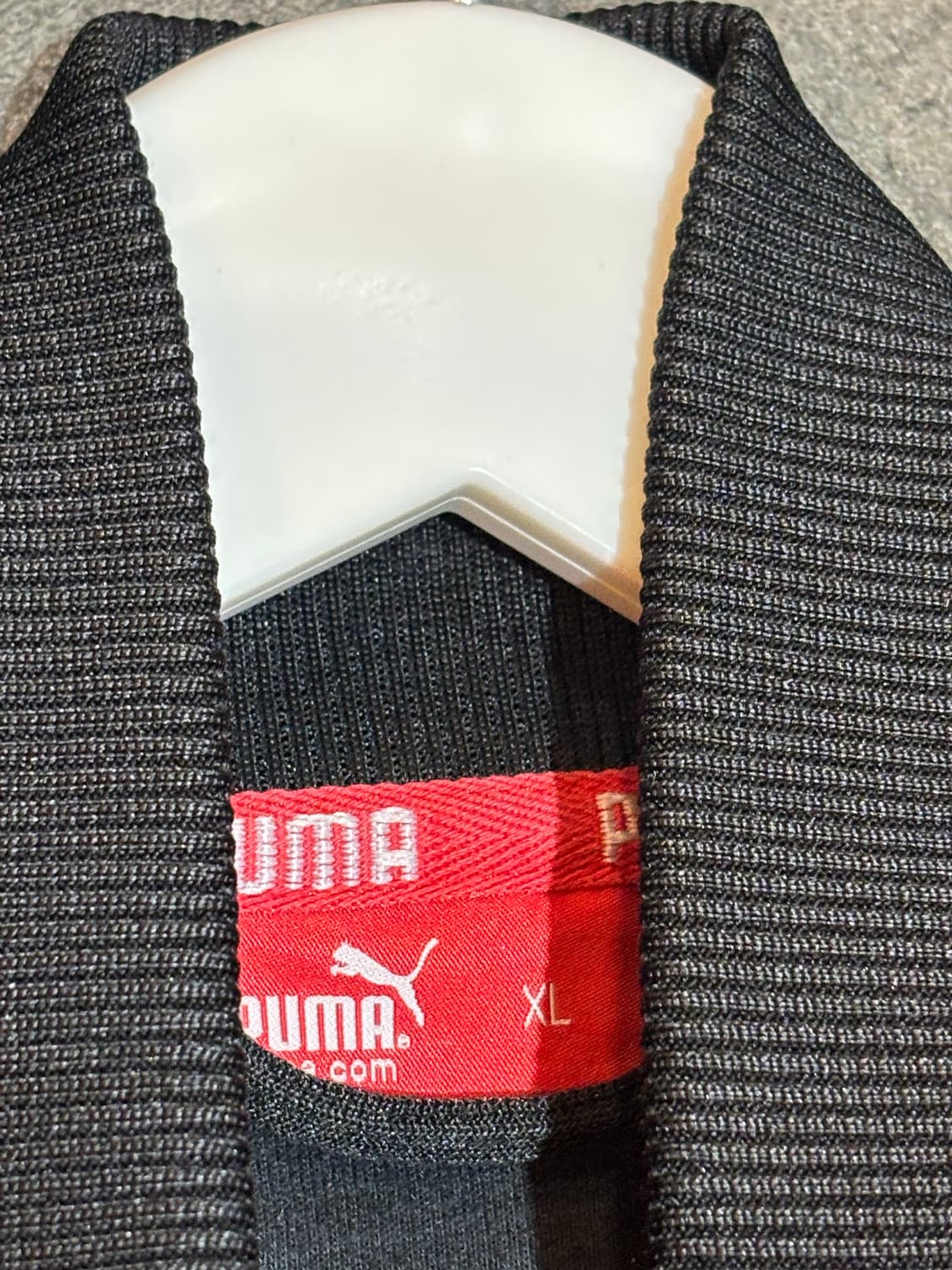 PUMA 푸마 져지 블랙 집업 XL사이즈 상품이미지5